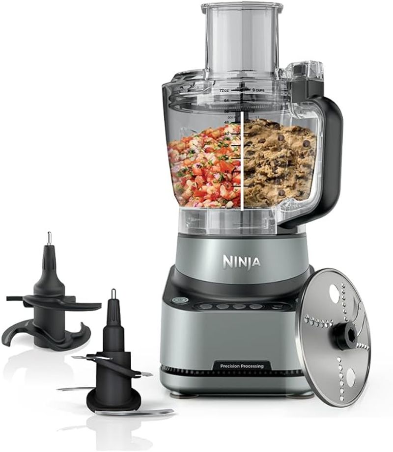 Ninja PrecisionPro Food Processor & Dough Mixer, BZ601