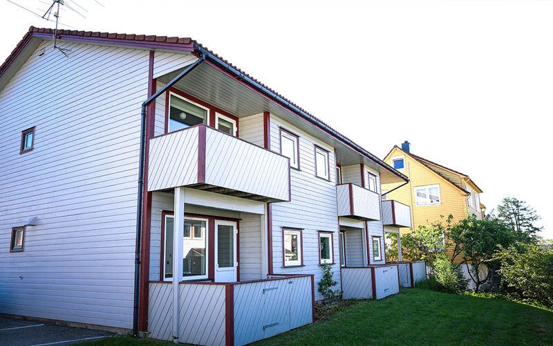 ungdomsboliger med terrasse på storhaug