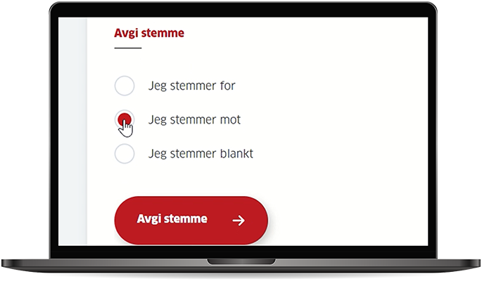 Stemmeperioden ved digitalt årsmøte