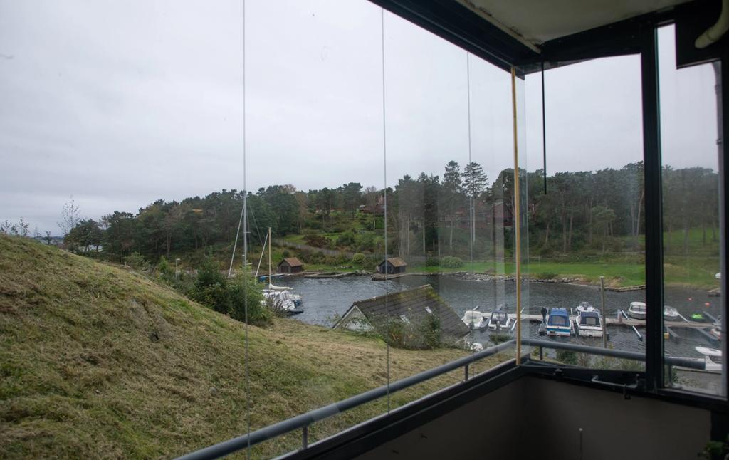 Utsikt fra balkong