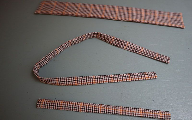 tre ulike stoffbiter