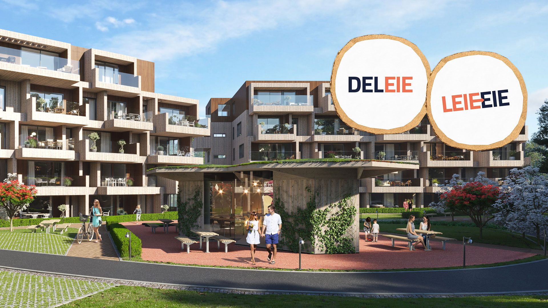 Vågsbygd Sentrum med DelEie- og LeieEie-boliger 