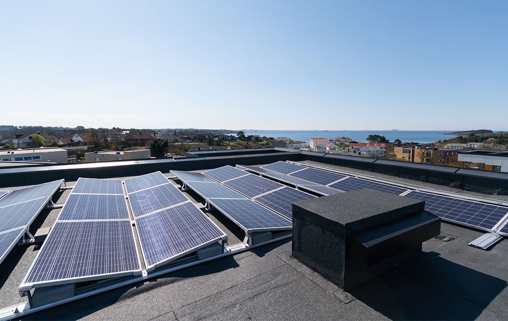 Solceller på Goalietet