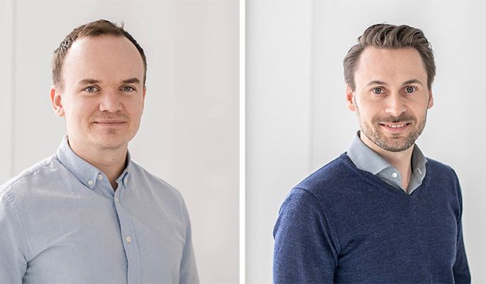 Endre Hjelmeland og Carl Inge Wathne fra Bate