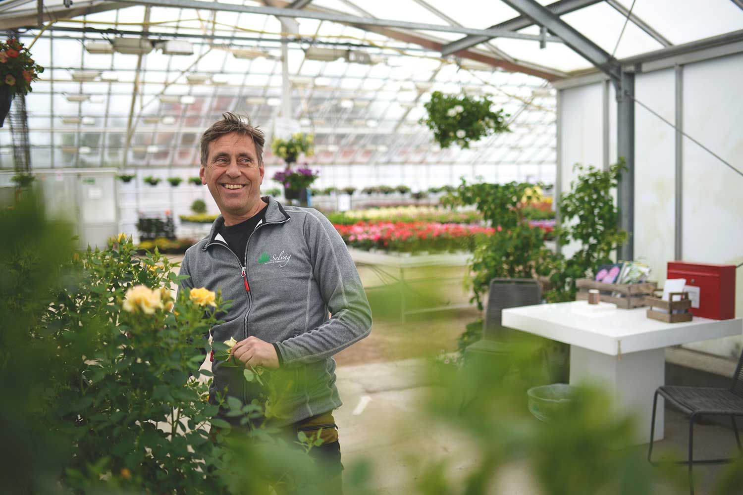 endre selvåg ved selvåg gartneri