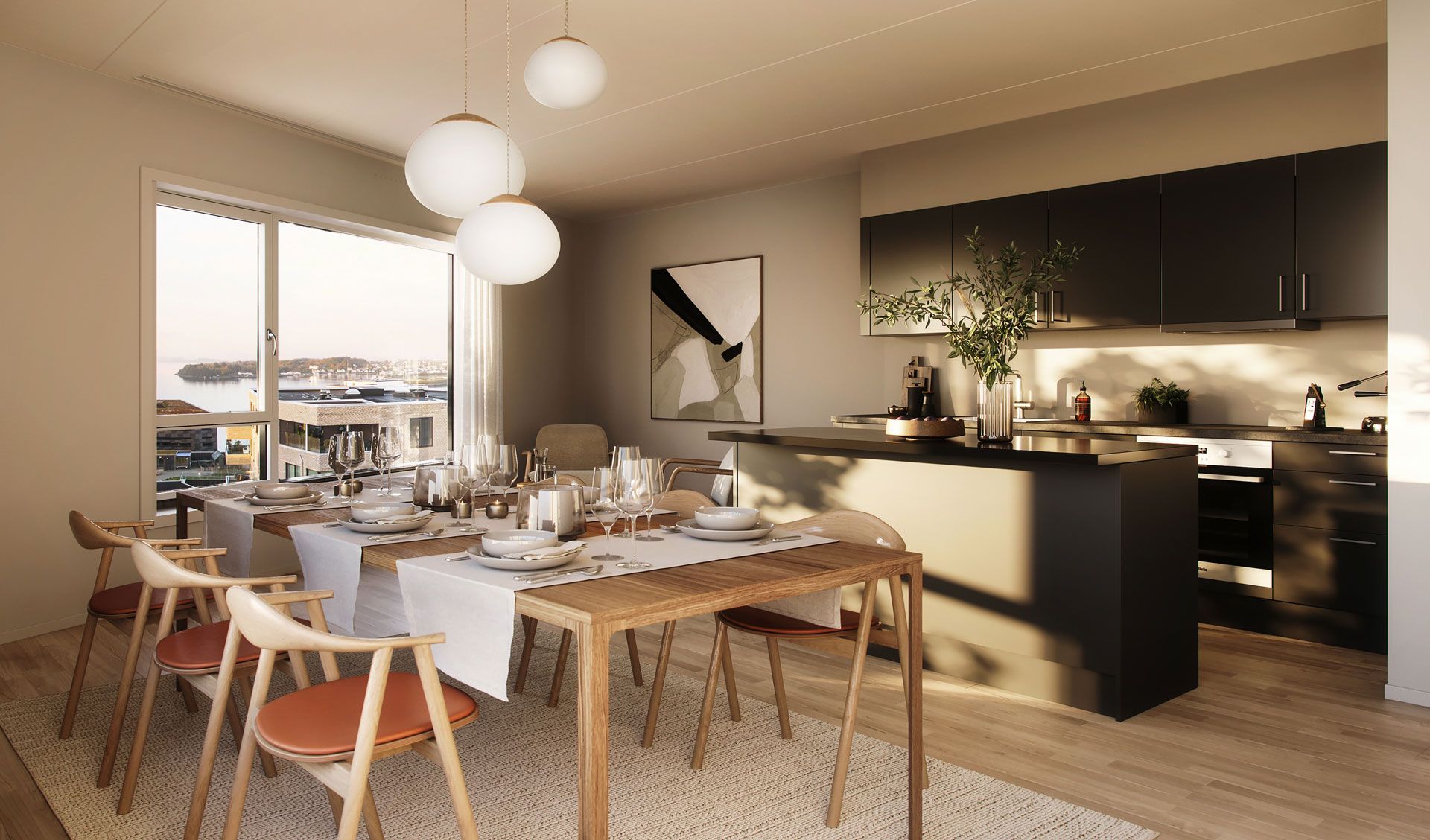 Kjøkken i Byfjordparken