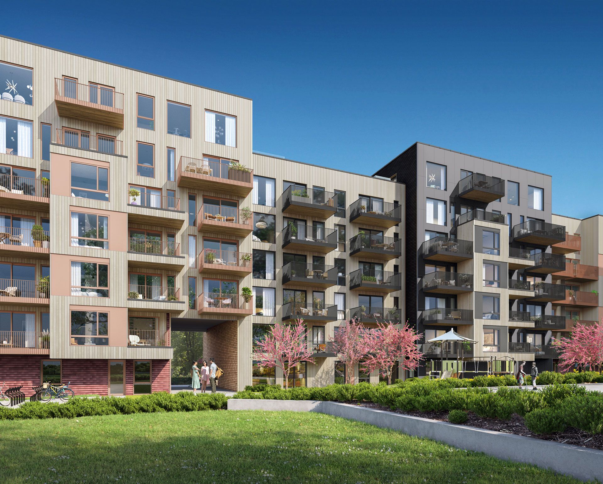 Nye leiligheter på Rådhusmarka i Sandnes