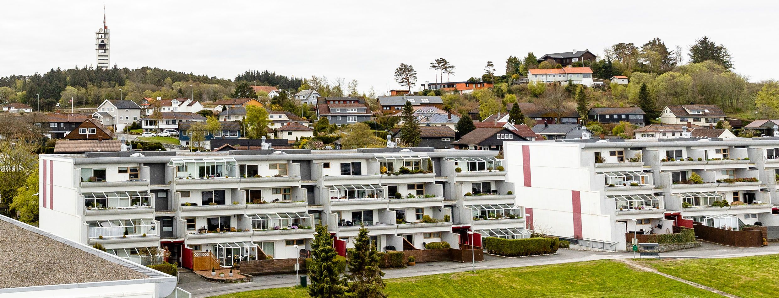 Boligblokk i Rogaland