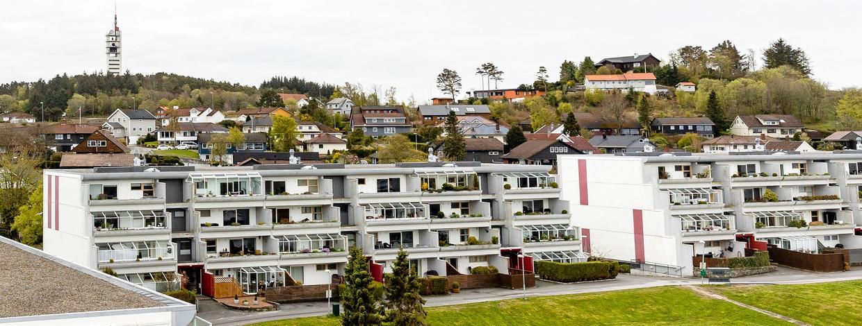 Boligblokk i Rogaland