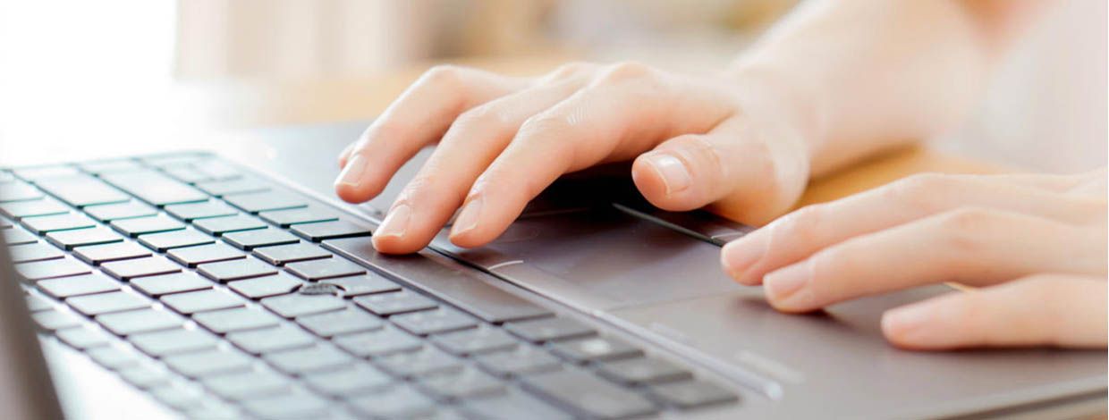 hender på et tastatur