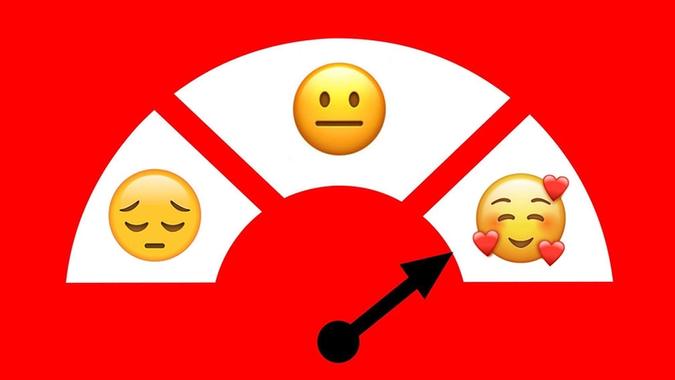 graf med ulike emojier