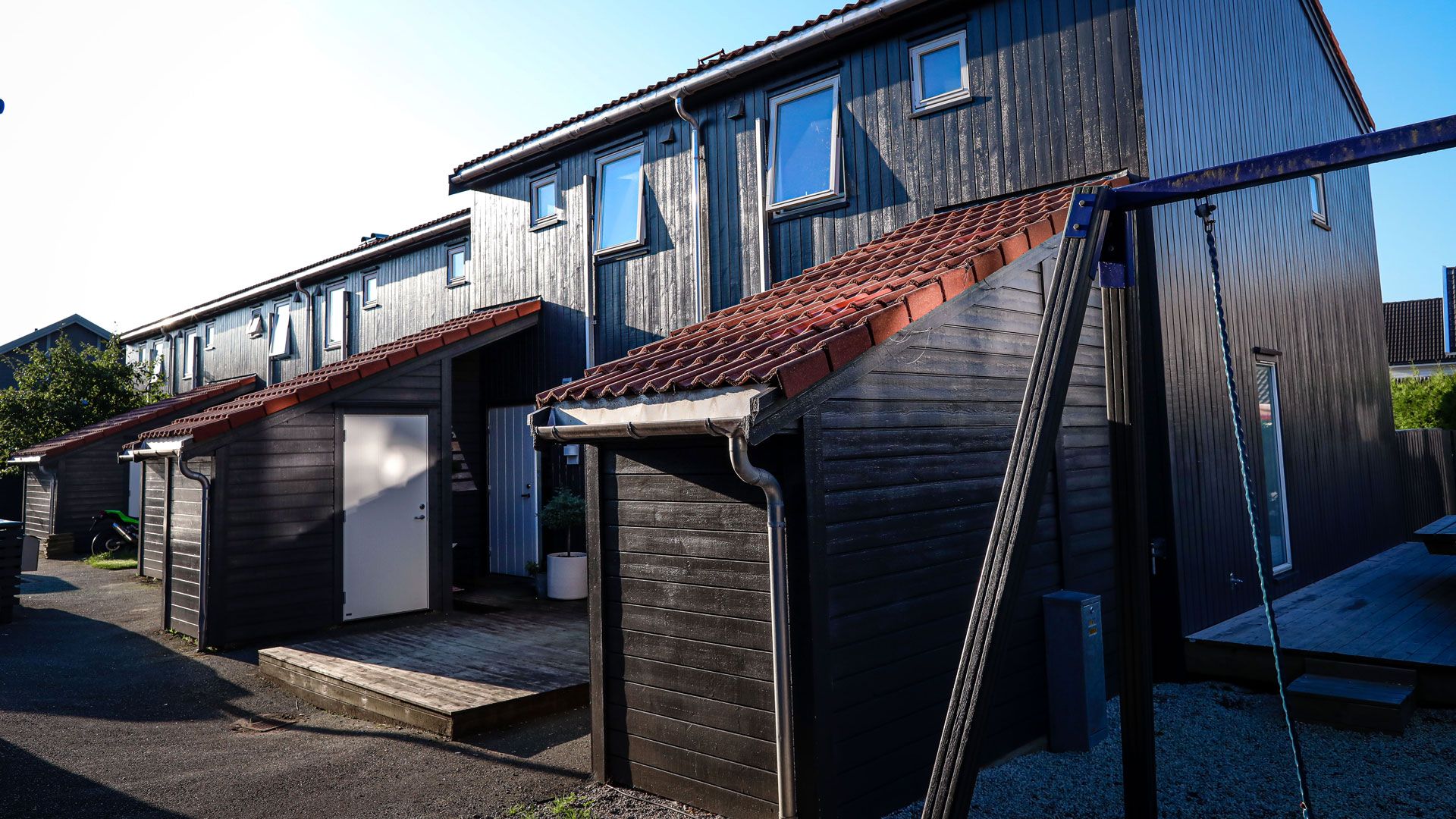 Borettslag med rekkehus på Gausel i Stavanger