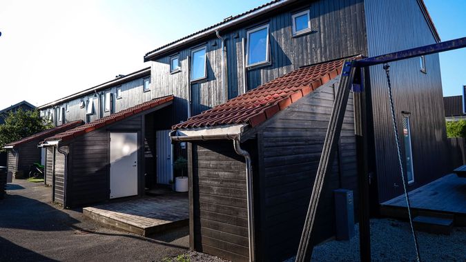 Borettslag med rekkehus på Gausel i Stavanger