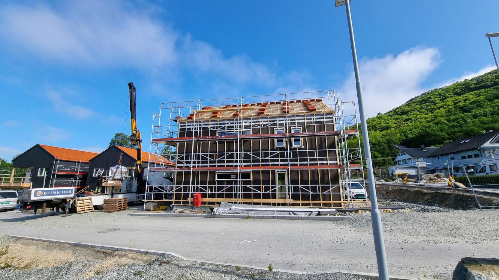 Leilighetsbygg og rekkehus på feltet Frøylandsstien på Hommersåk