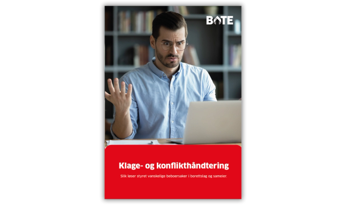 Forsiden av klagehåndtering brosjyre