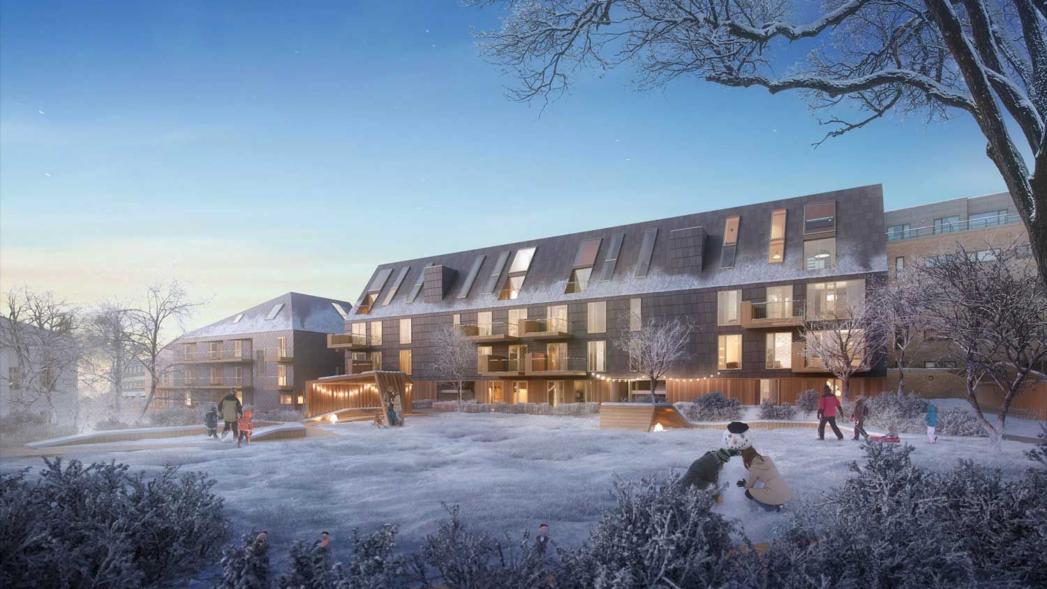 Fridas Hage i vinterdrakt