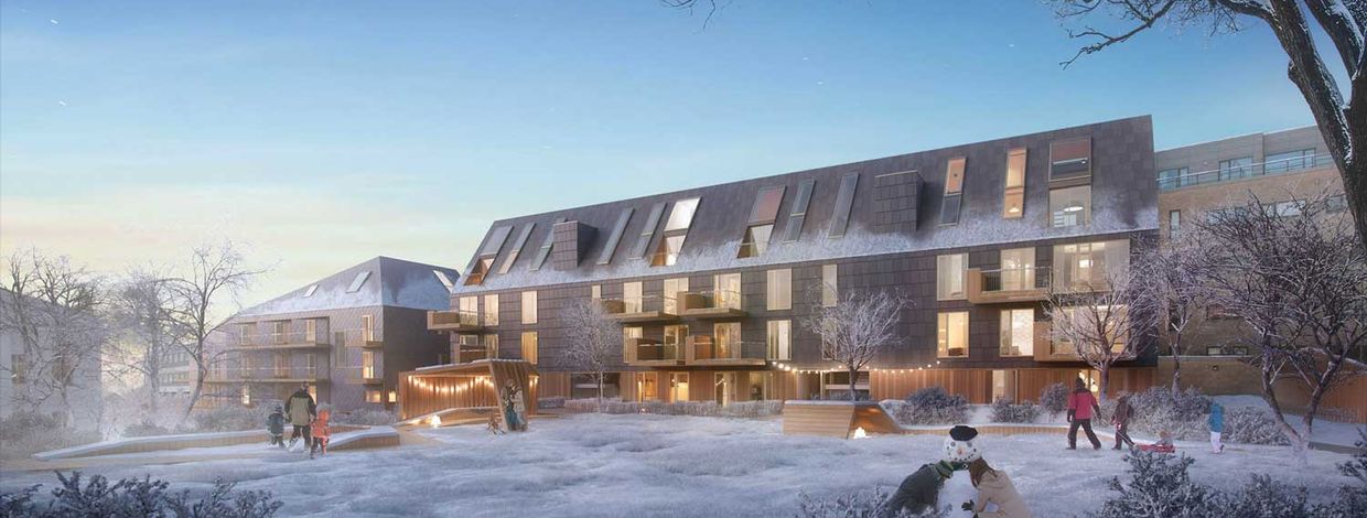 Fridas Hage i vinterdrakt