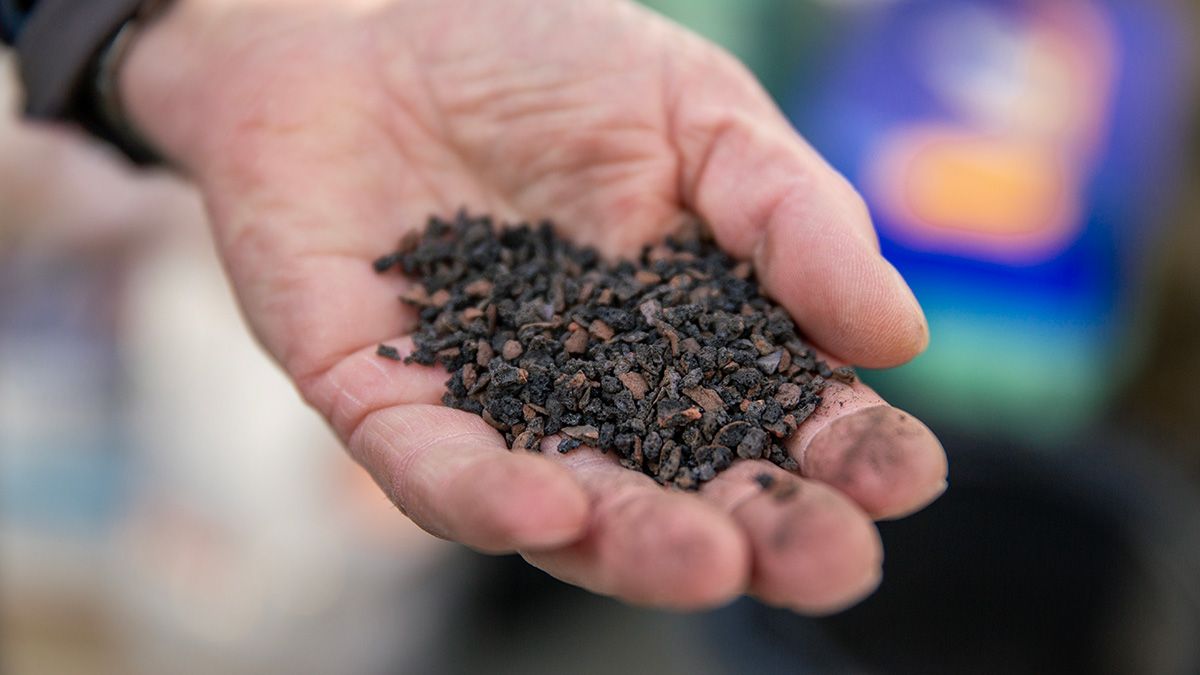 neve med jordblanding