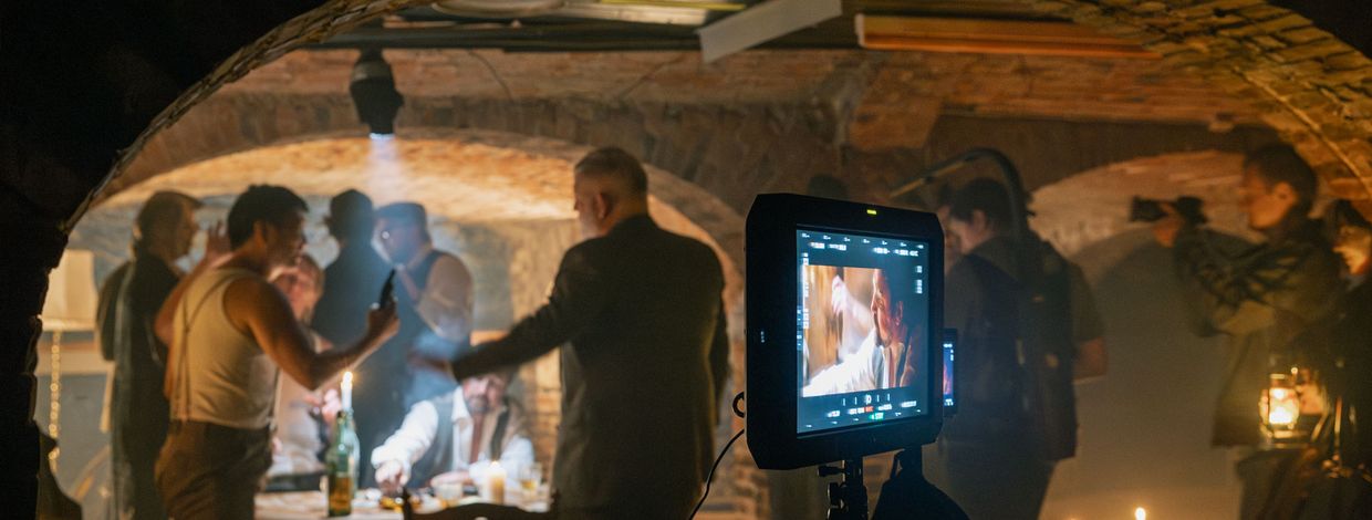 Innspilling av Kaizer musikkvideo i Køhlerkjølleren