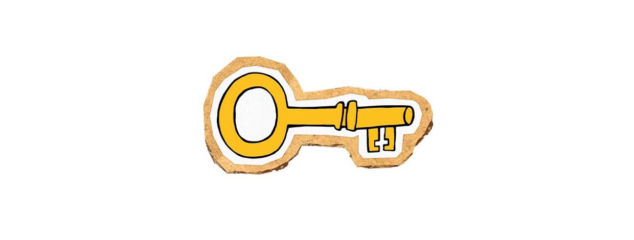 nøkkel illustrasjon bate