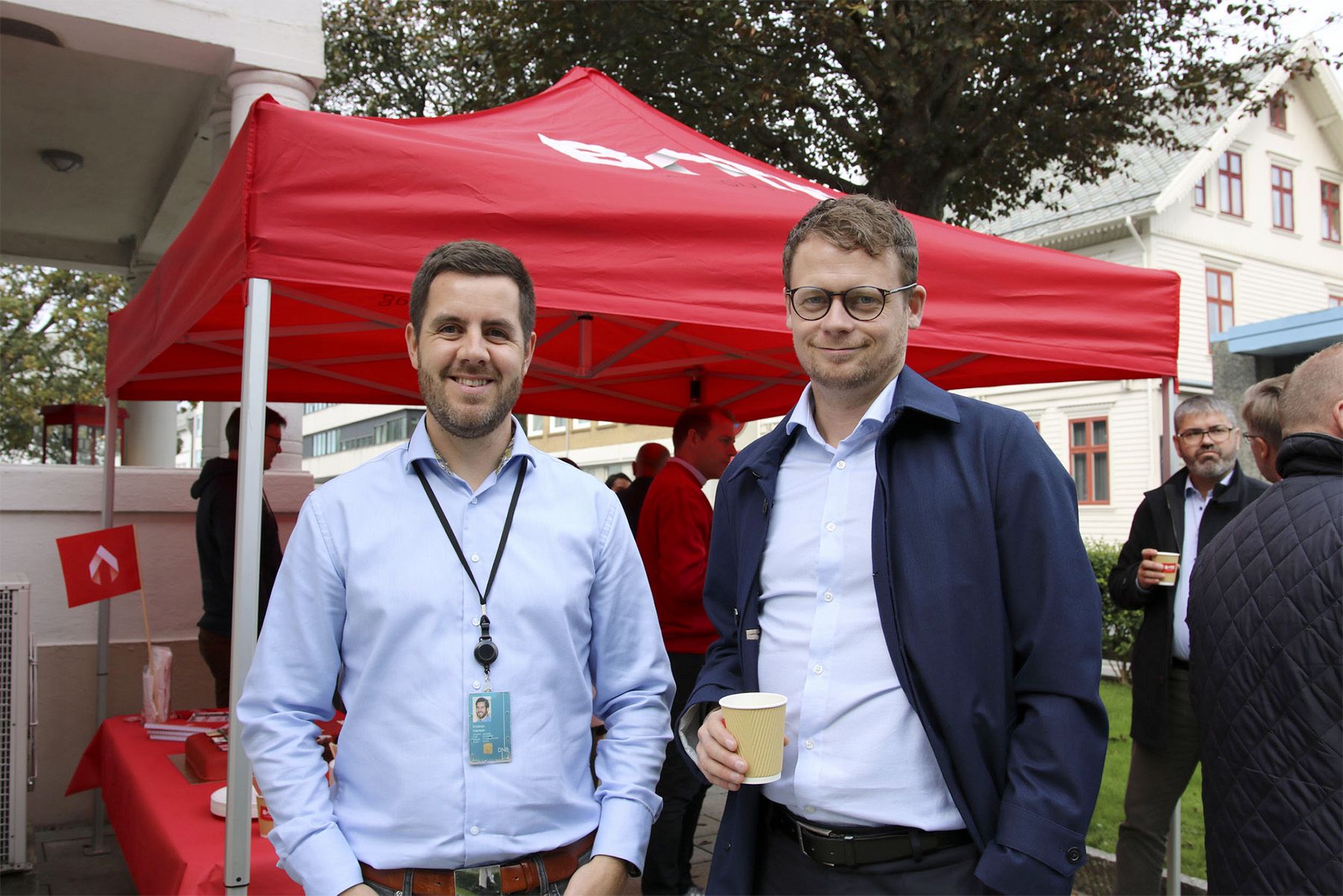 Kristian Hansen og Mareno Vegvang