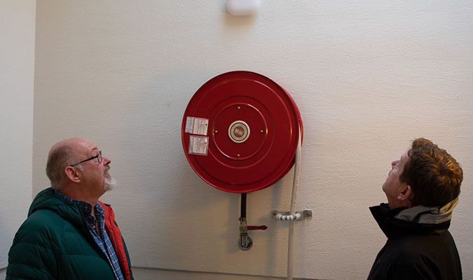 Borettslagte Madlamark 2 har investert i brannvarsling