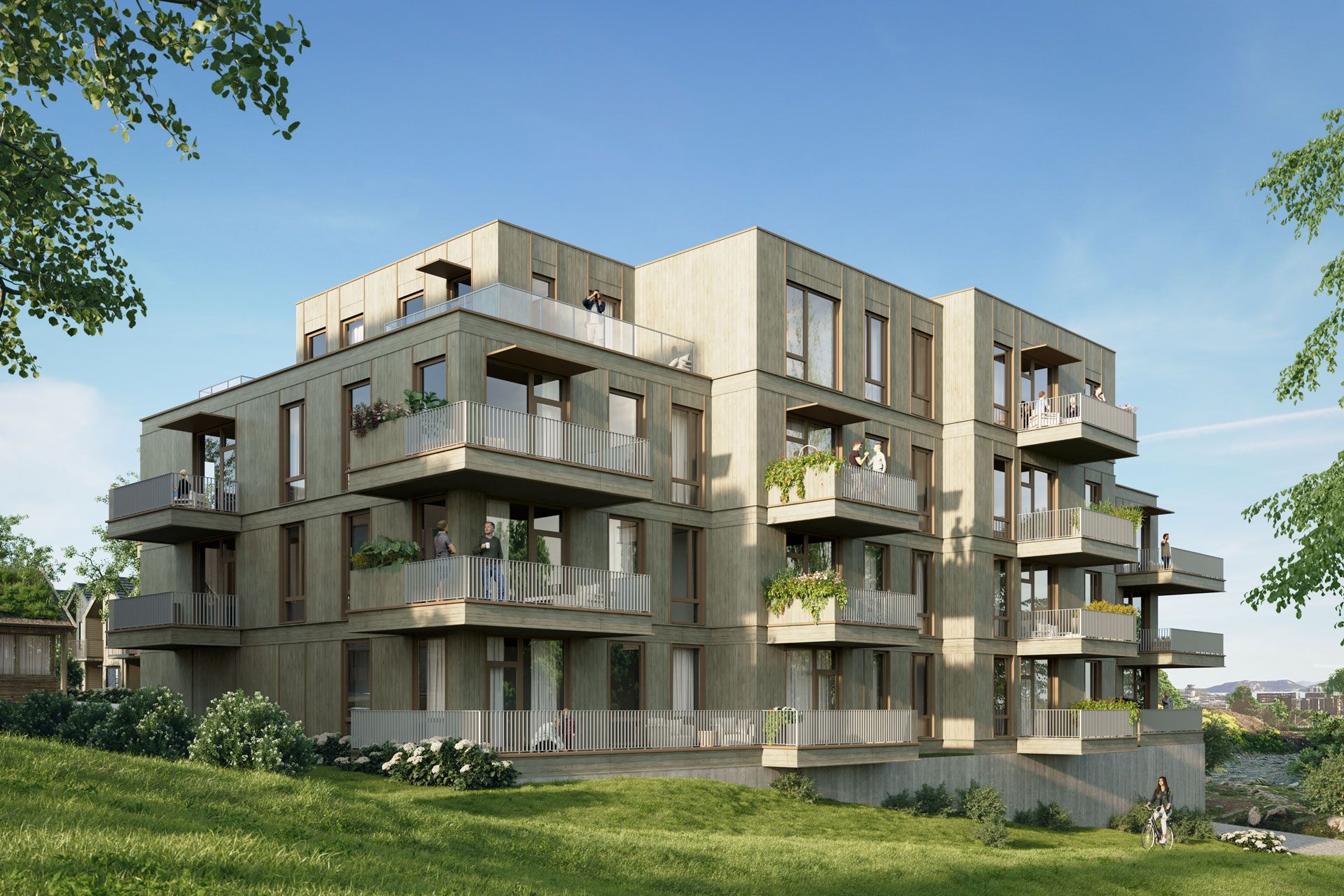 Leilighetsbygg Jåtunbakken