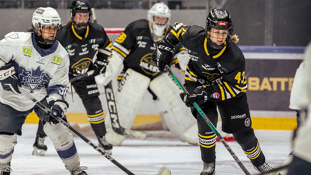 ishockeykamp damer