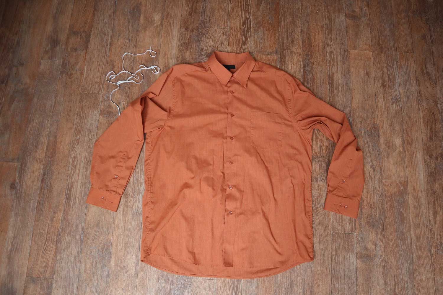 oransje herreskjorte