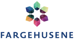 Fargehusene logo