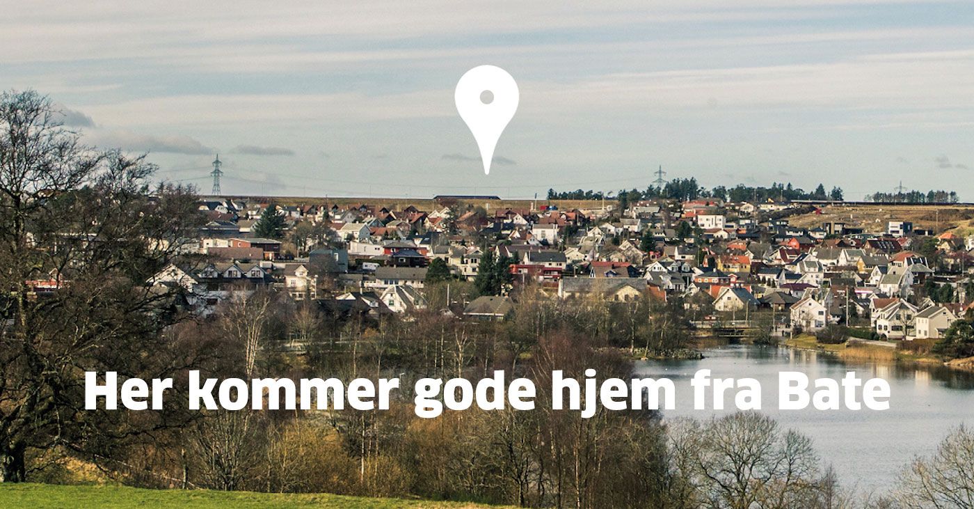 Bates boligtomt på Åse, mellom Sandved og Ganddal