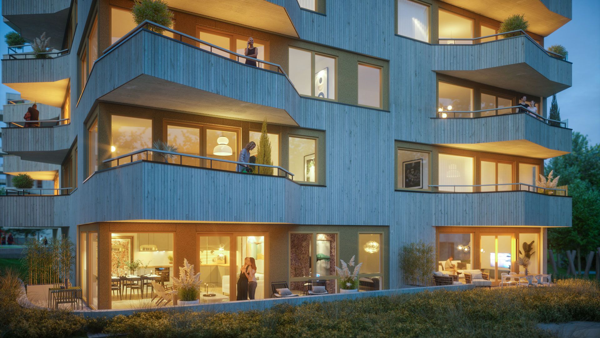 Rådhusmarka, Sørsiden II, 27 leiligheter rett utenfor Sandnes sentrum