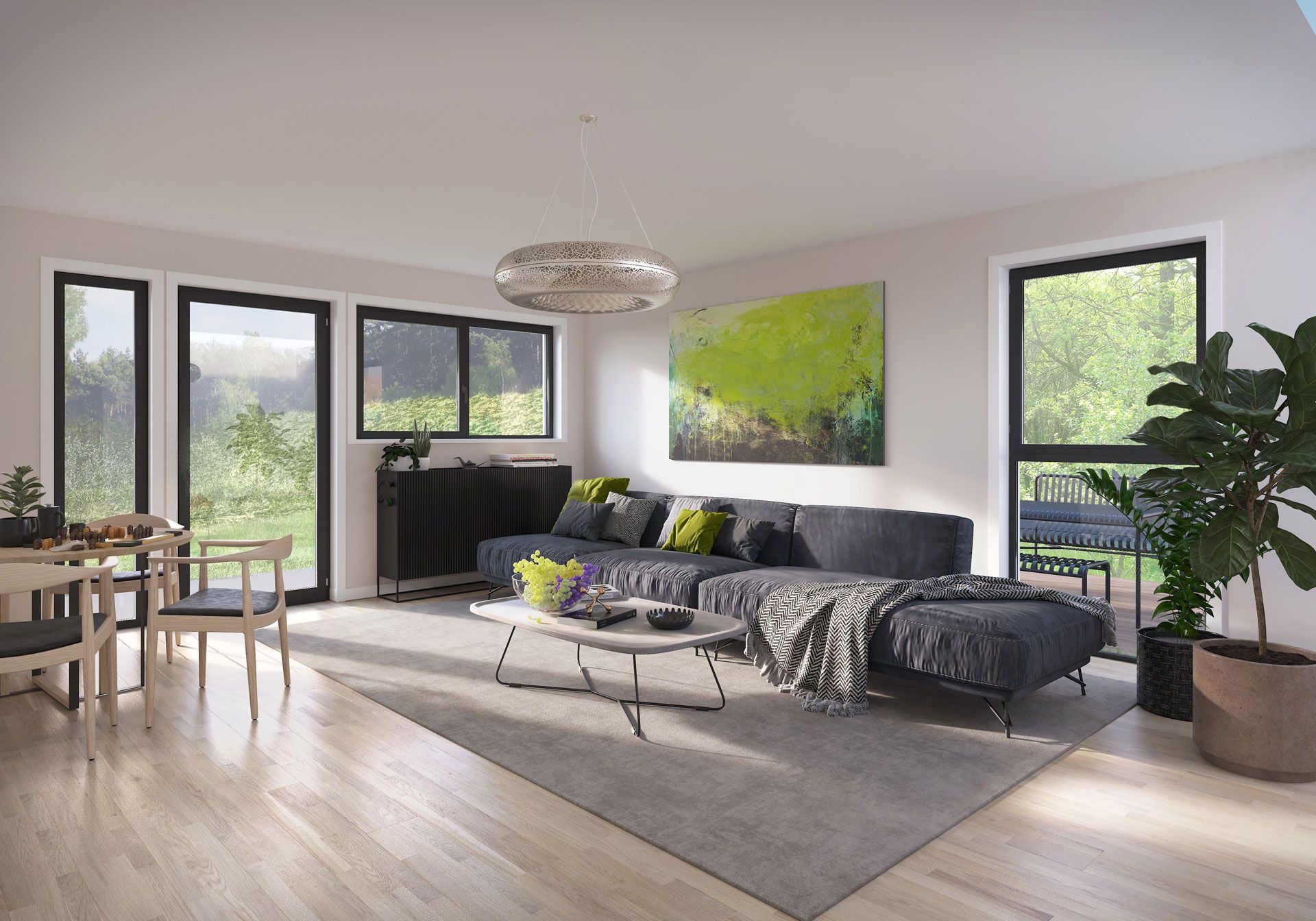 Leilighet 1 i delfelt B1 på Frøylandsstien