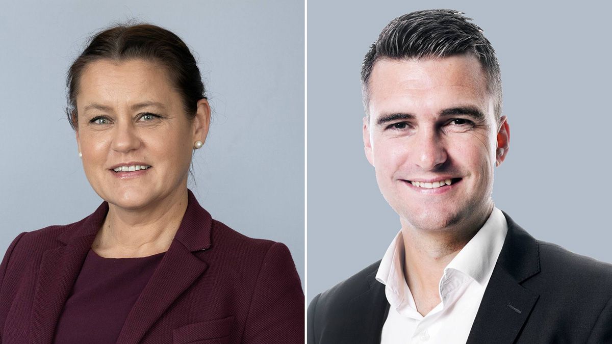 profilbilde av ei dame og en mann