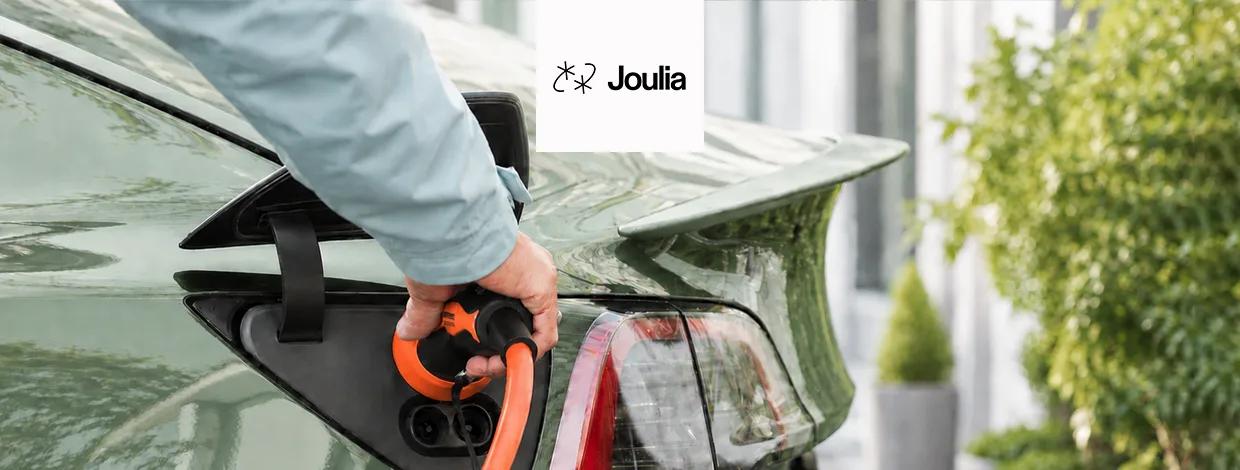 Lading av elbil fra Joulia