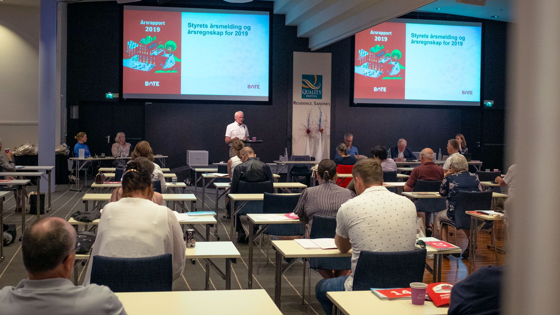 Bilde fra Bates generalforsamling i 2020