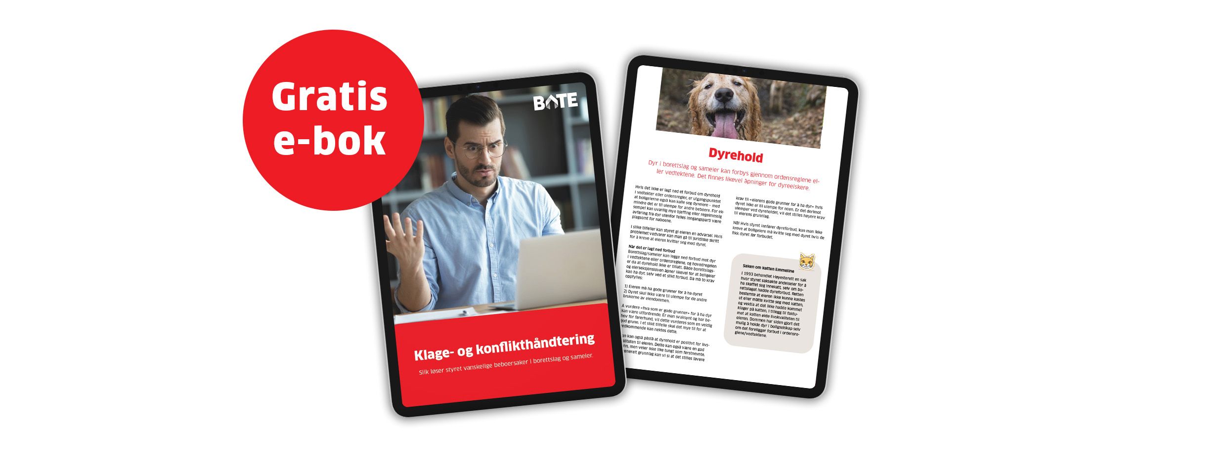 Klage- og konflikthåndtering e-bok på ipad