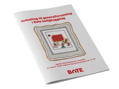 Forsiden av innkalling