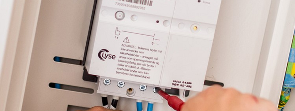 installasjon av en strømmaler