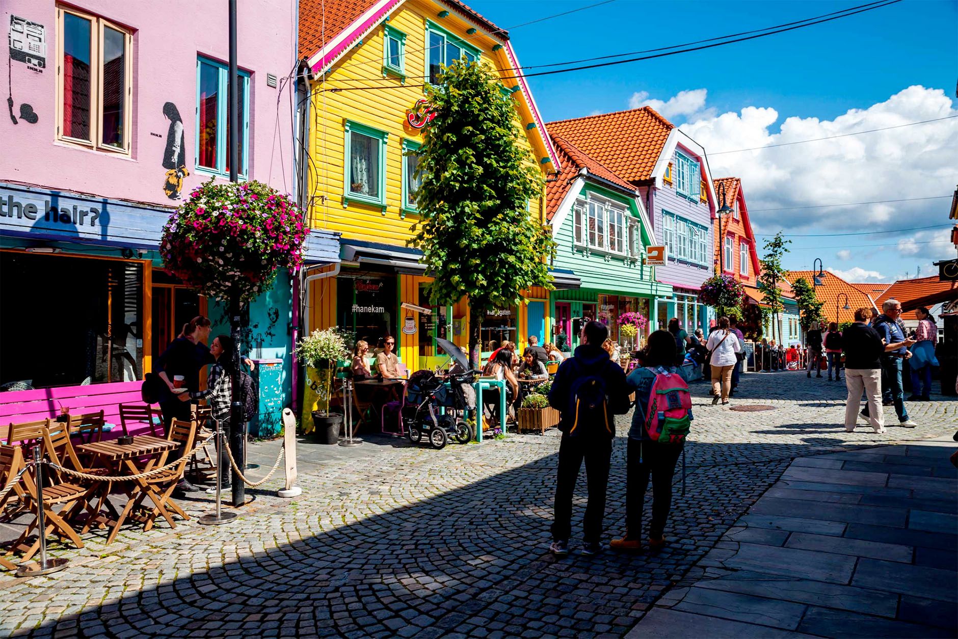 Fargegaten i Stavanger