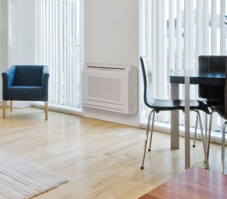 Innvendig varmepumoe