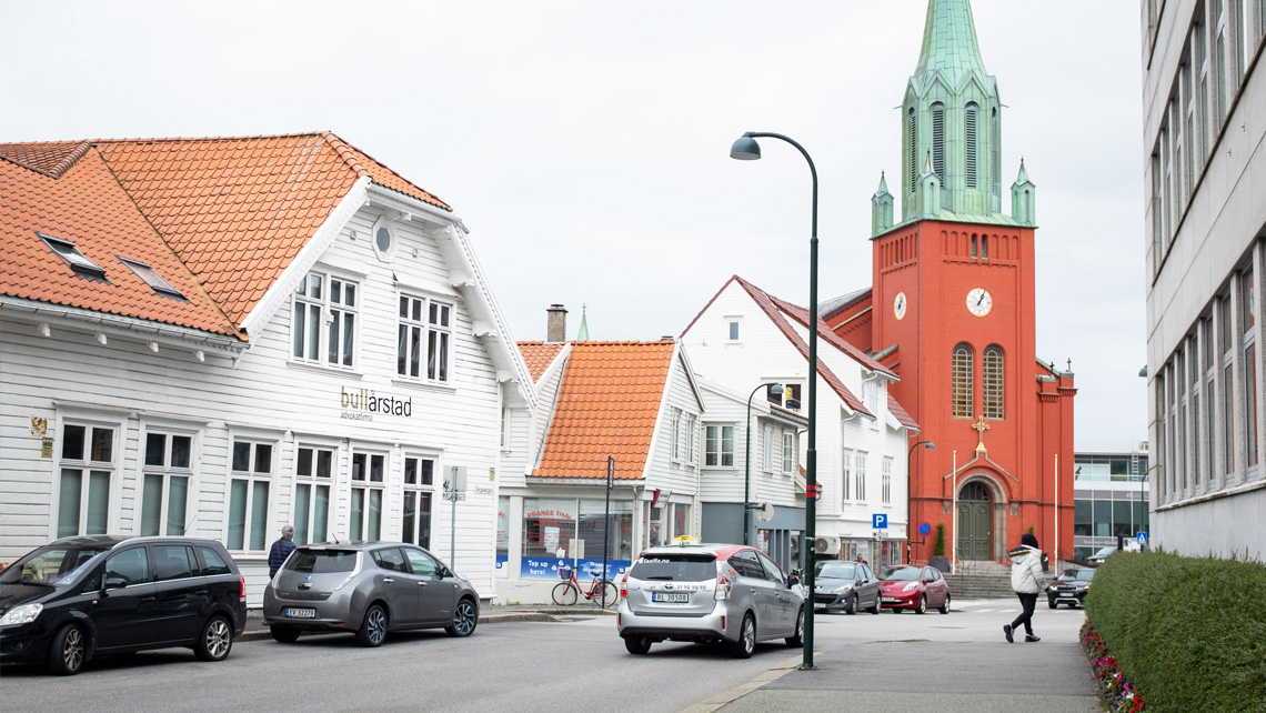 Bull Årstad i Bergelandsgata Stavanger