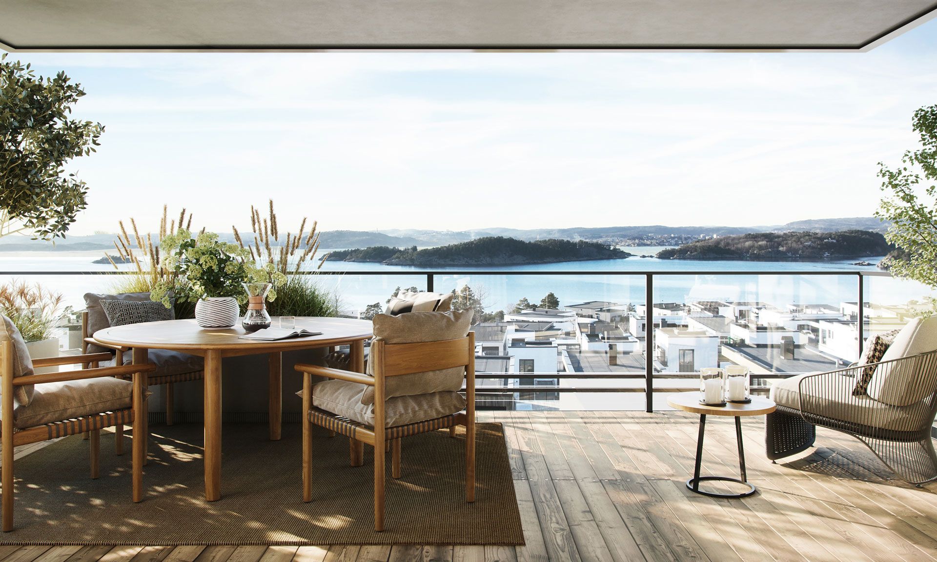 Usikt fra Dvergsnesåsen