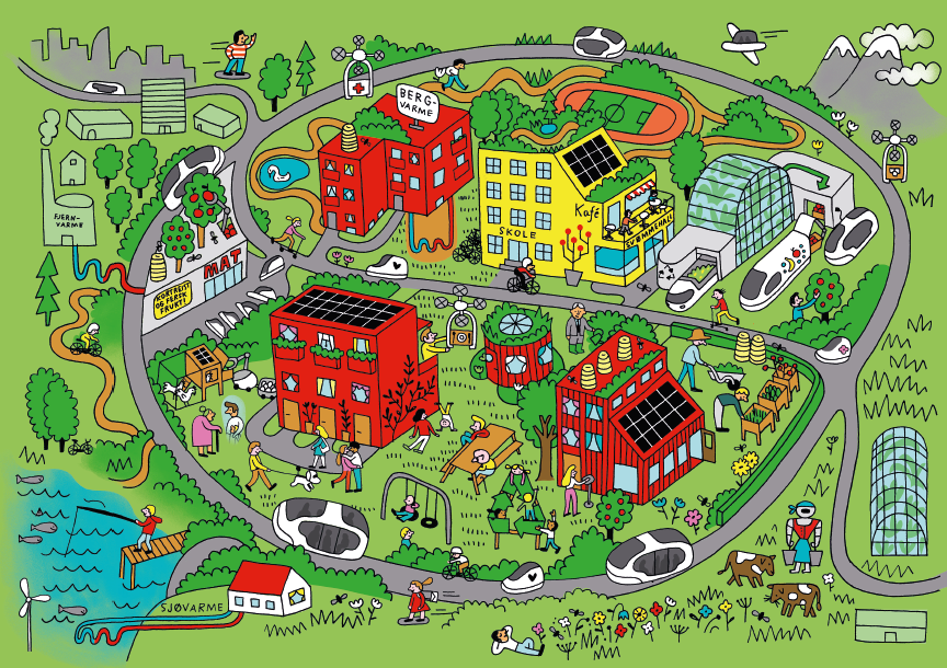 Bates visjon for framtidens nabolag