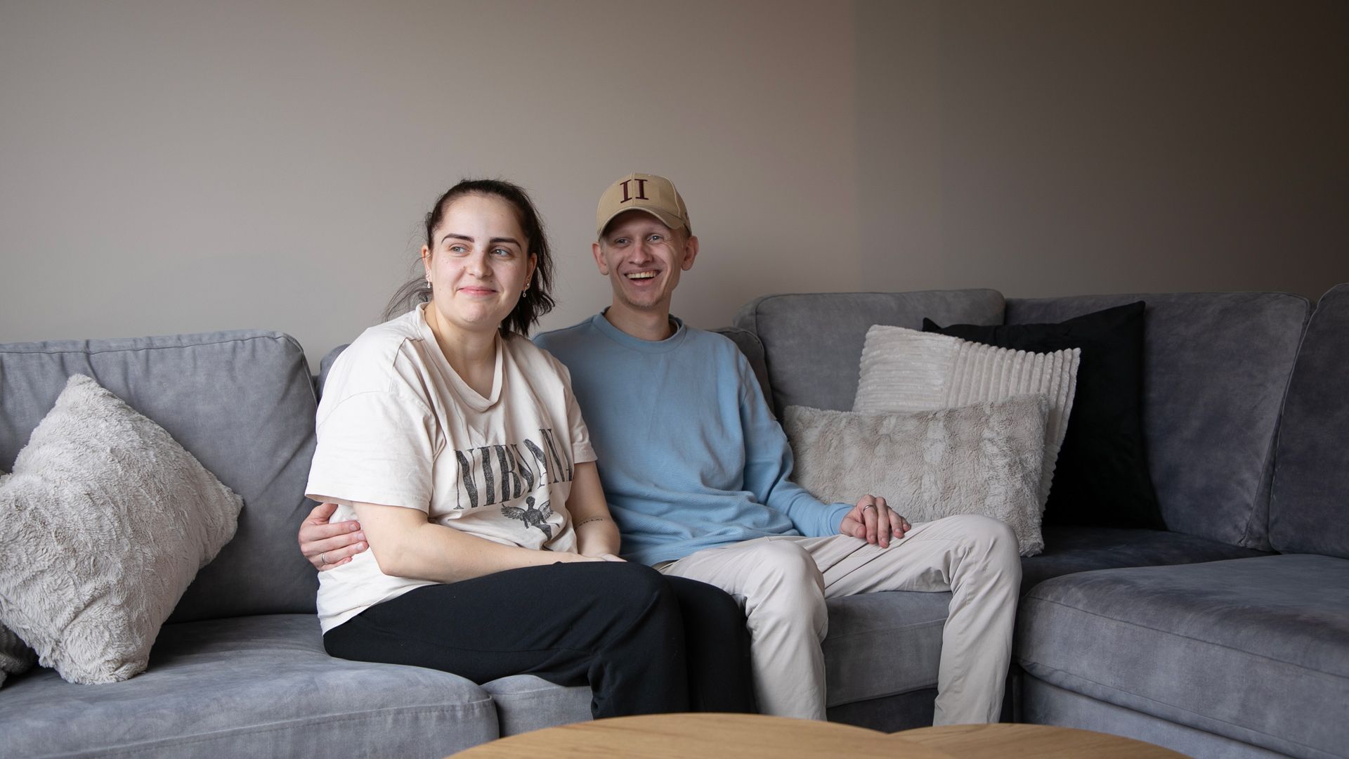 Celine Aske og Kristoffer Nygård.