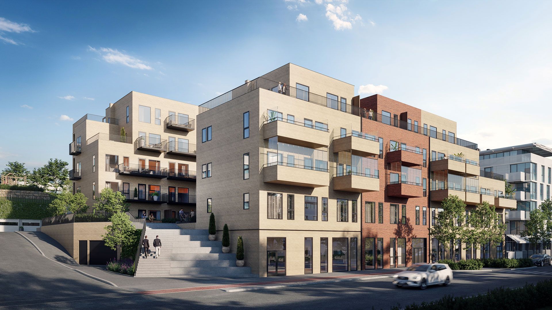 Det planlagte leilighetsprosjektet Langgata Pluss