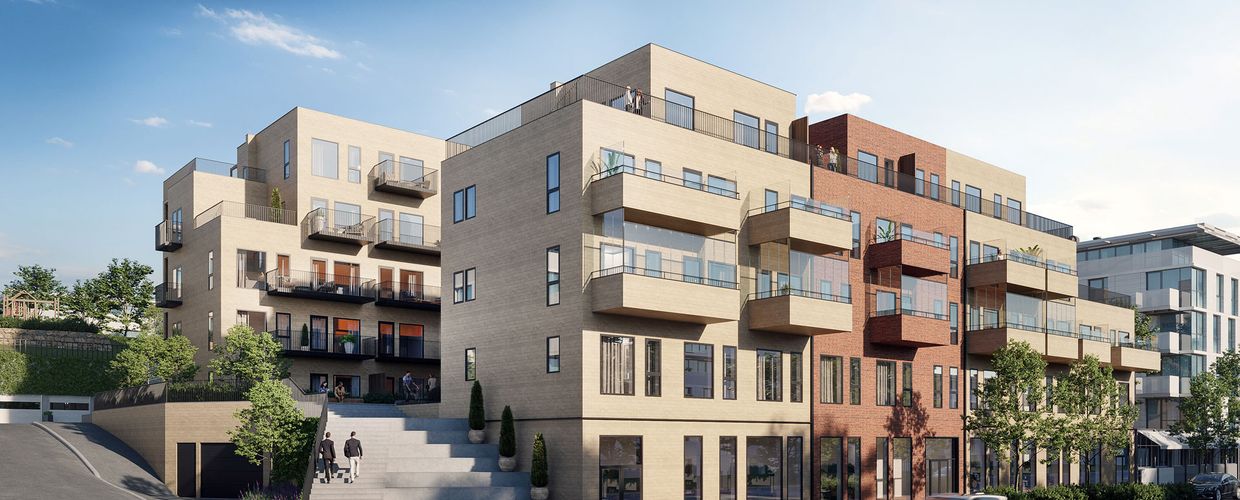 Det planlagte leilighetsprosjektet Langgata Pluss