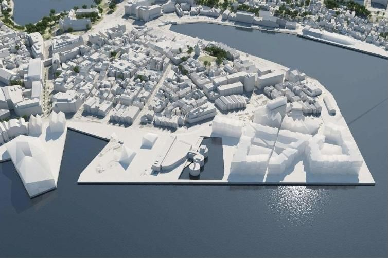 Illustrasjonsmodell av Holmen