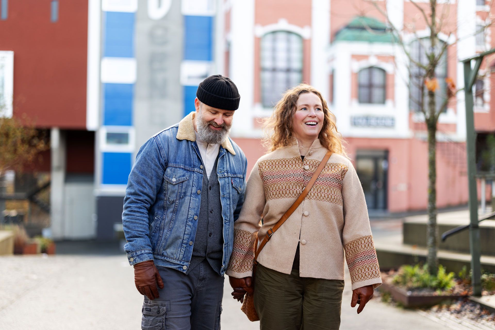 Par på tur i Stavanger Øst