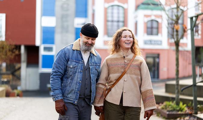 Par på tur i Stavanger Øst